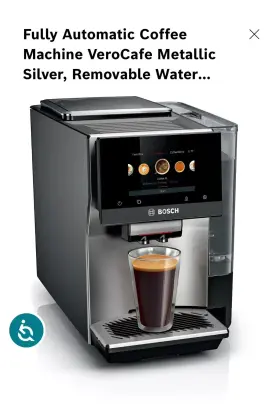 Tpu60706 Bosch 800 Series Fully Automatic Coffee Machine Verocafe