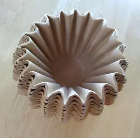 Branded 313043038009 2-5 Cup Coffee Filters Pack Of 100 Unbleached 5 Filter