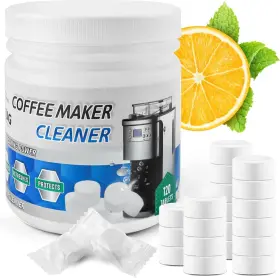 Branded 445028531533 120 Tabs Coffee Maker Cleanerespresso Machine Cleaning Tablets