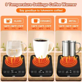 Cb-ds1211-b Branded 702909589906 Coffee Mug Warmer Auto On/off Upgrade Gravity-induction #2