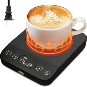 Cb-ds1211-b Branded 702909589906 Coffee Mug Warmer Auto On/off Upgrade Gravity-induction