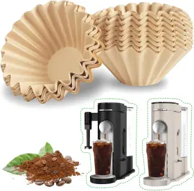 A024a01 Branded Disposable Coffee Filters For Ninja Pb051 Pb041 Pods And Grounds Single Serve Co