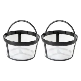 Xjy082 Branded 2 Pack Reusable Coffee Filters 4-5 Cup Filter Basket