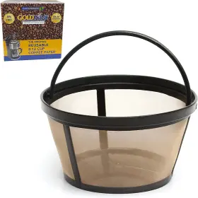 Branded01 705353851483 Reusable 8-12 Cup Basket Coffee Filter Fits Mr. Makers And Brewers