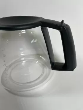 Braun 069055815168 Flavorselect Coffee Maker Replacement Clear Carafe 12 Cup Kfk Fl Lid #3