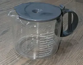 Braun 60/65/80 Grey Aromaster Carafe 12 Cup Drip Coffee Maker Container With Gray Lid Clean