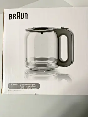 Brsc014 Braun Replacement Carafe For Coffee Makers Kf 5350 Bk And 5650