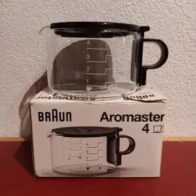 Kfk4 Braun Aromaster Replacement 4 Cup Glass Carafe Kfk For Kf 10 And 12 Euc With Box