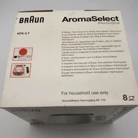 Kf170 Braun Kfk8t Aromaselect Thermoplus Replacement 8-cup Coffee Pot Carafe #2