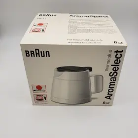 Kf170 Braun Kfk8t Aromaselect Thermoplus Replacement 8-cup Coffee Pot Carafe #3