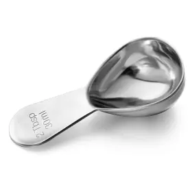 Mrhg02fw Bremorou 600866 1 Stainless Steel Coffee Scoop Short Handled Measure Scooper 2tbsp Silver