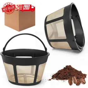 Brensten 313089615608 Reusable 8-12 Cup Coffee Filter Basket For Mr. - 2-pack Free Shipping