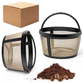 Brensten 850017127890 4 Cup Reusable Filter Basket With Mesh Bottom Fits Mrcoffee Coffee Maker And