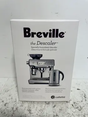 Breville 021614248558 New 4 Pack Espresso Machine The Descaler Four Packets Genuine Original