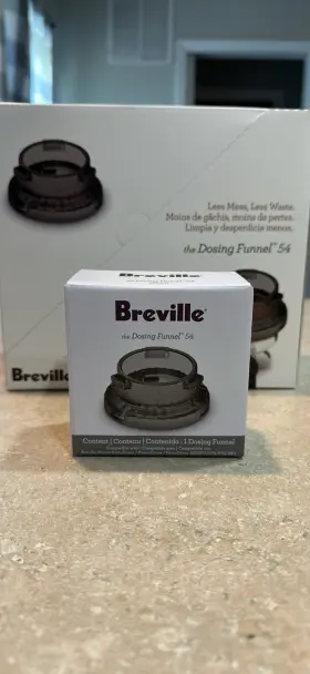 Bea201neu0zna1 Breville 54mm Dosing Funnel For Barista And Bambino Espresso Machines