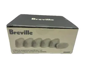 Breville Bkc600rf Gourmet Single Cup Brewer Bkc600xl 6 Replacement Pod Filters