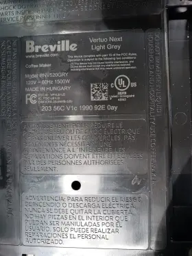 Bnv520gry Breville Nespresso Vertuo Next Capsule Container Oem Replacement For Pod Storage #2