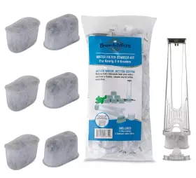 Brew Addicts 729940026849 Water Filter For Keurig 2.0 Coffee Makers Starter Kit 6 Filters And 1 Jj