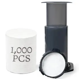 Brew Choice 602835450212 1000-count Round Coffee Filters For Aeropress Espresso Moka Pot And Tea