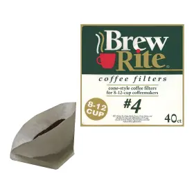Roc46041 Brew Rite White Paper Filters 40/pack 421000