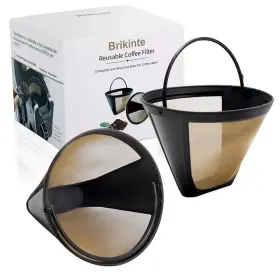 Brikinte 705888457303 Reusable Coffee Filters For Ninja Dual Brew Maker 2 Pack Permanent Co