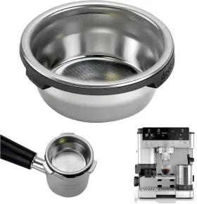 Ab007a02 Brikinte Double Cup Coffee Filter Compatible With Ninja Espresso Machine Stainless Steel