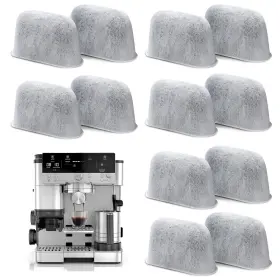 B055b01 Brikinte Water Filter Inserts For Ninja Luxe Cafe Accessories 12 Pack