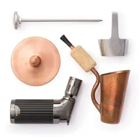 Ce1005162 Bripe Coffee Brew Pipe Kit Portable Espresso Or Tea Maker For Traveling Torch Lig