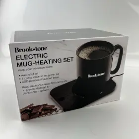 Brookestone 638688714300 Brookstone Multi Electric Mug Heating Set New And Sealed In Box