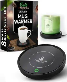 Cw-1parent Bulk Paradise Coffee Mug Warmer - Compact Cup For Desk With Auto On/off Multip