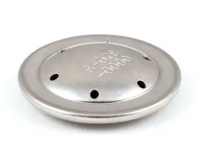 01082.0000 Bunn 046842097211 Sprayhead 6 Hole Sst 078 Silver
