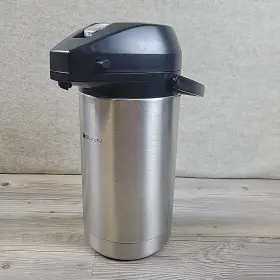 32130 Bunn Lever Pump Airpot Stainless Steel 3 Liter 102 Oz Portable Carafe Nsf