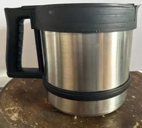 32800.1000 Bunn 10 Cup Stainless Steel Thermal Coffee Carafe Locking Lid - No #2