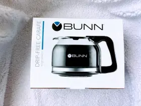 49715.0200 Bunn 10 Cup Drip Free Decanter Glass Heat Resistant New
