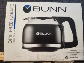 58387.0007 Bunn 10-cup Drip-free Coffee Pot Carafe Black New Open Box