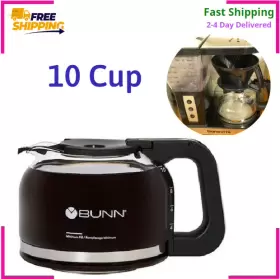 Bunn 614129830129 10-cup Drip Free Glass Coffee Decanter - New