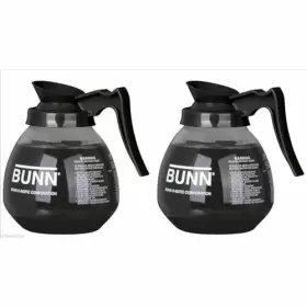 Bunn 782195365569 Glass Coffee Pot Decanter/carafe Regular 12 Cup Capacity Black Set Of 2 #2