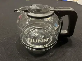 Bunn 880540939592 Coffee Carafe Replacement 10 Cup Pot Glass Drip Free