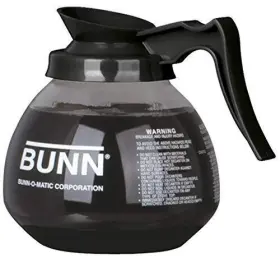 Bp01 Bunn Coffee Pot Decanter/carafe 2 Black Regular And 1 Orange Decaf 12 Cup C #2