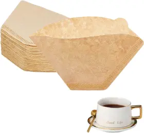 Bykitchen 711181394313 Cone Coffee Filters Set Of 200 Size 2 Paper Na