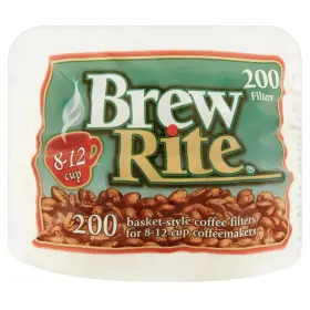 Cecominod038621 Caf Brew Filtros Desechables Rite Para De 8 A 12 Tazas 1000 Unidades
