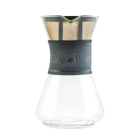 Caf Brew Collection 045905299180 Pour Over Coffee Maker - 40 Oz Borosilicate Glass Pot Bpa-free Dis