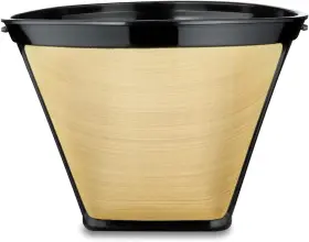 2-gf214-eco-6 Caf Brew Collection Medelco #4 Cone Permanent Coffee Filter