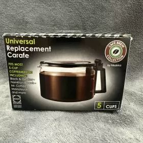 Gl205 Cafe Brew Collection 039206002051 Universal Replacement Carafe 5 Cups Fits Most Cup Makers