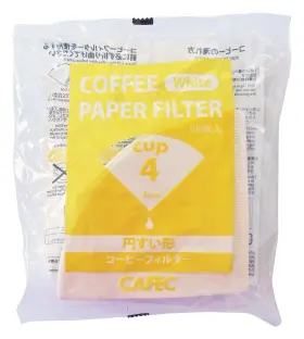 Cup4 Cafec 962522600891 Traditional Coneshaped Paper Filter White 100pcs/pack One 1 Pack Of 10