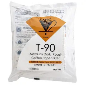 Cf-mc4-100w Cafec Specialty Coffee Paper By Roast Type Medium Cup 4 V60 02 Style