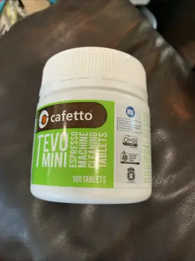 Cafetto 345941103337 Tevo Mini Tablets - Cleaning Expresso Machines 100 Exp 07/26