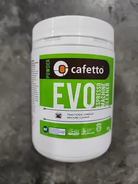 E29120 Cafetto Evo 1kg Organic Espresso Coffee Machine Cleaner Powder Backflushing