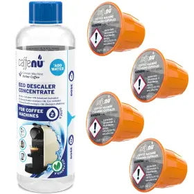 Caffenu 001651066579 Nespresso Descaling Kit And Cleaning Pods. 2 Use Solution 4 Cleaner