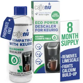 Caffenu 009900562179 Keurig Descaling Solution - 1 Bottle Removes Limescale For Hotter Coffee